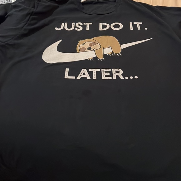 Sloth - “Just Do It…Later.” Nike Copy. Size 2XL. - Picture 5 of 5
